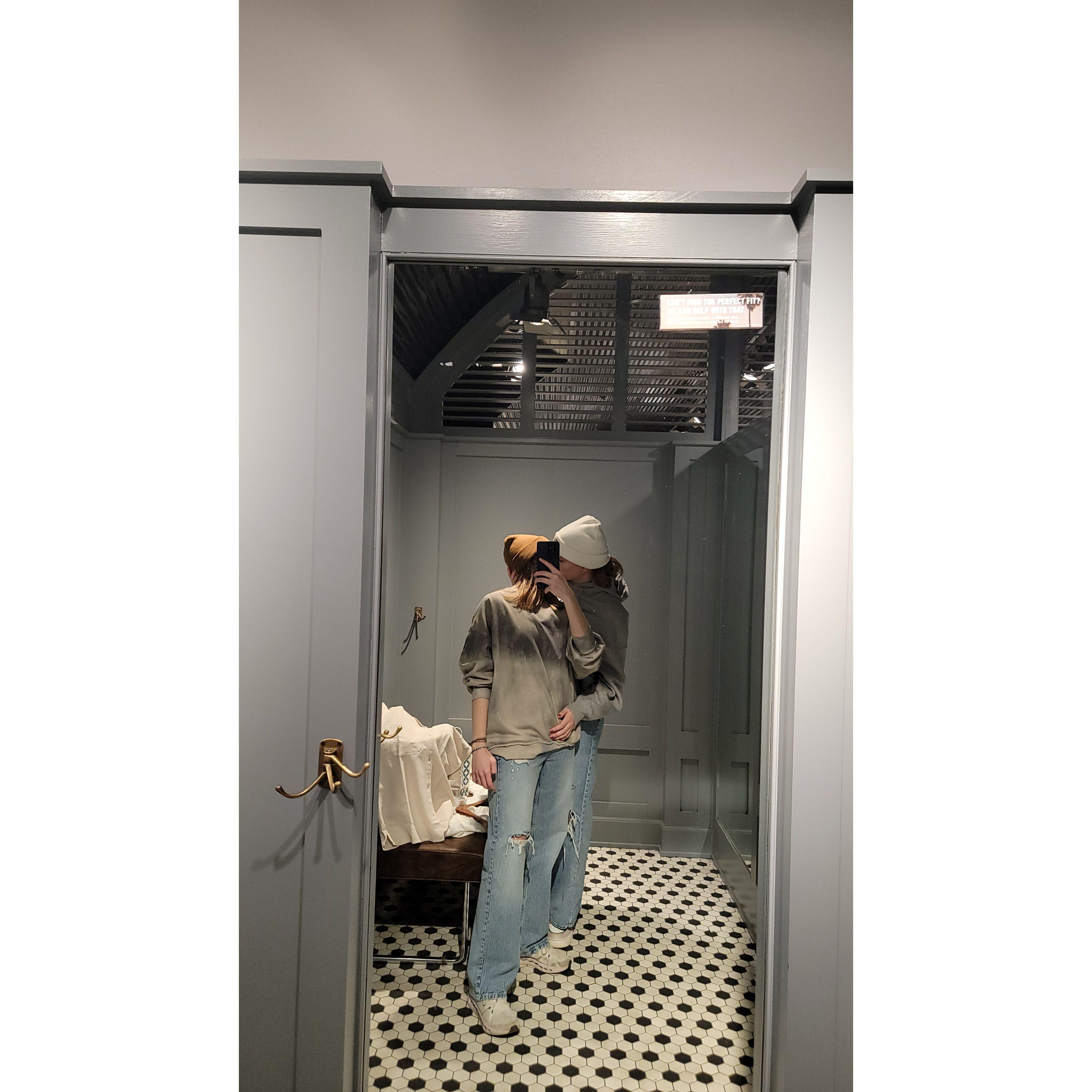 one of our MANY shopping sprees