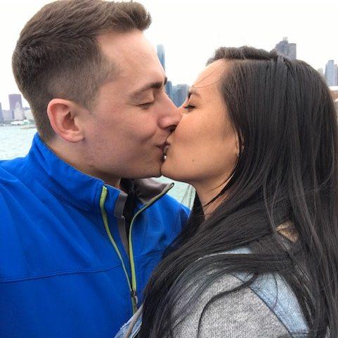 On a boat in Chicago