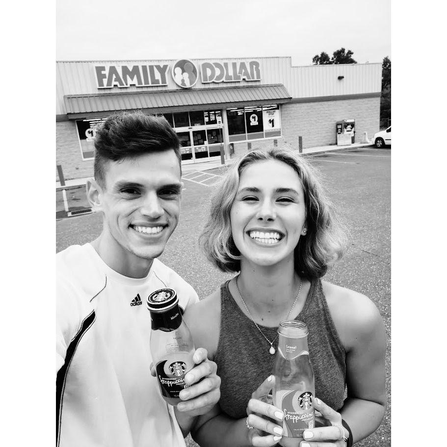 After our first date at Cowans Gap state park, this was the only coffee we could find!
