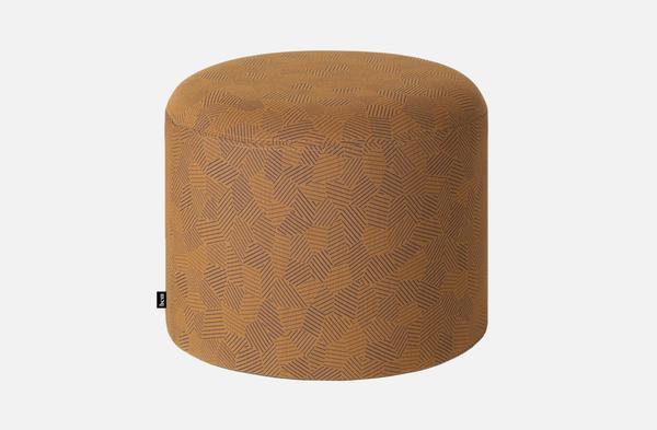 Bon Pouf Round (Ginger)