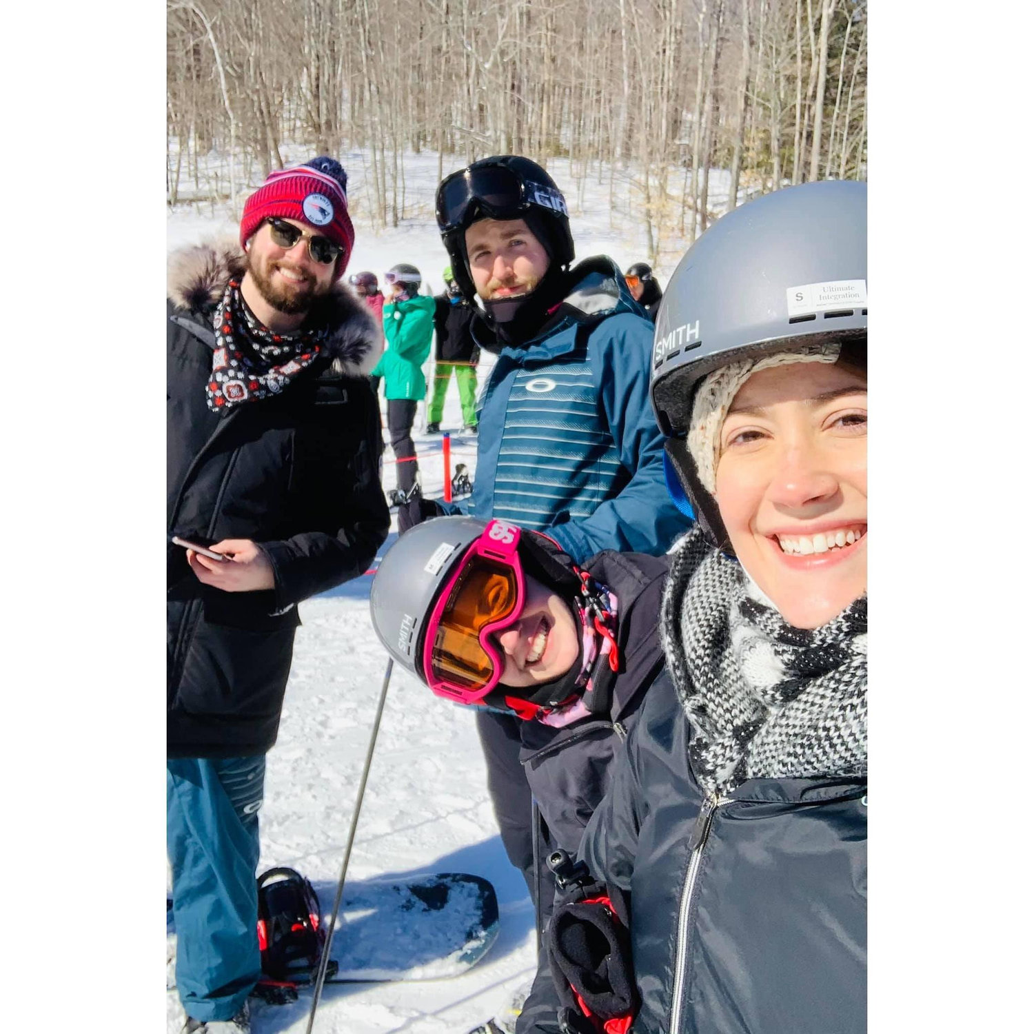 For those of you who know Dean, you will know of his passion for snowboarding. In an attempt to learn a new skill, and maybe show off, Catt gave it a go! It was a good try. This was the only photo.