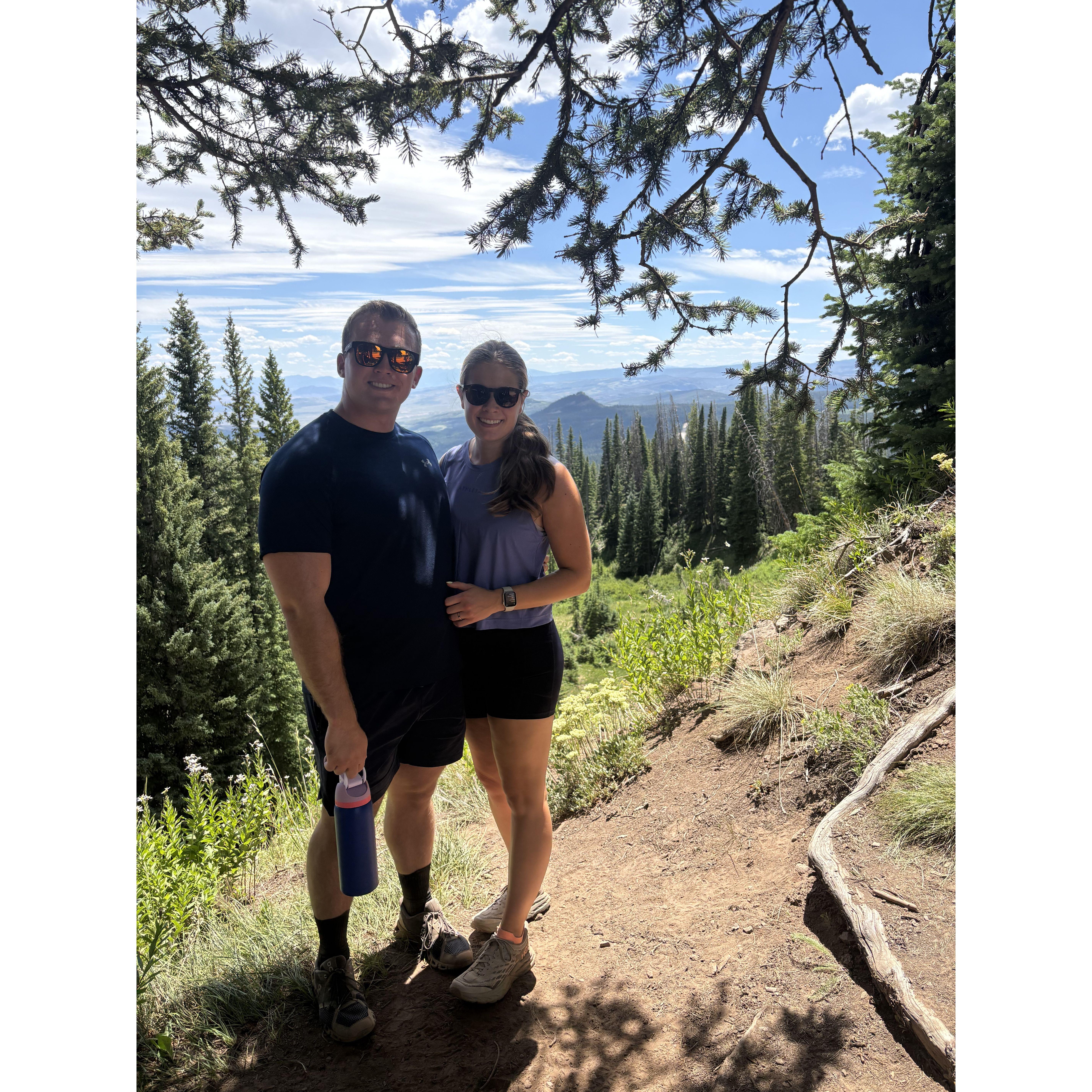 Hiking Rabbit Ears in Steamboat