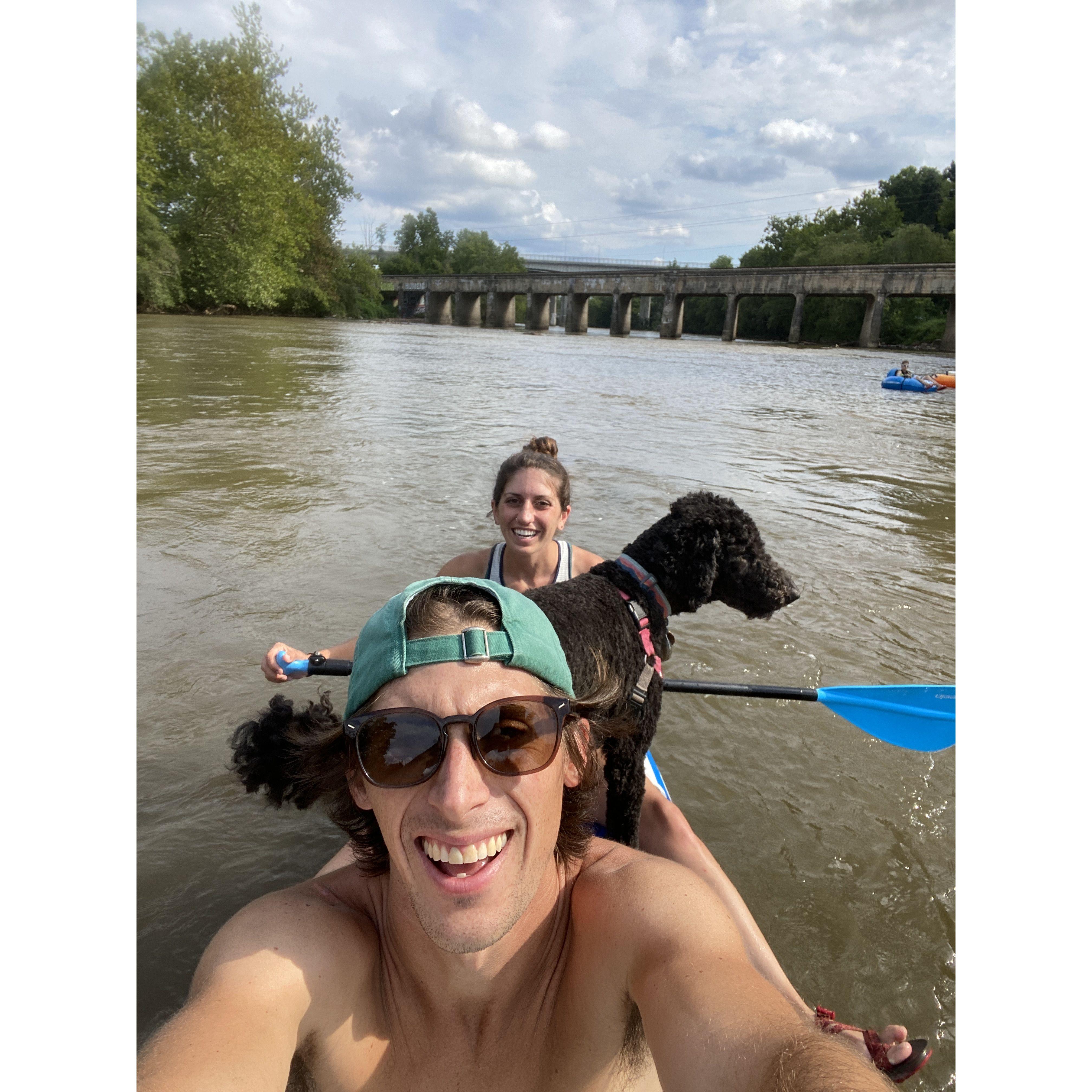 Paddleboarding in Asheville!