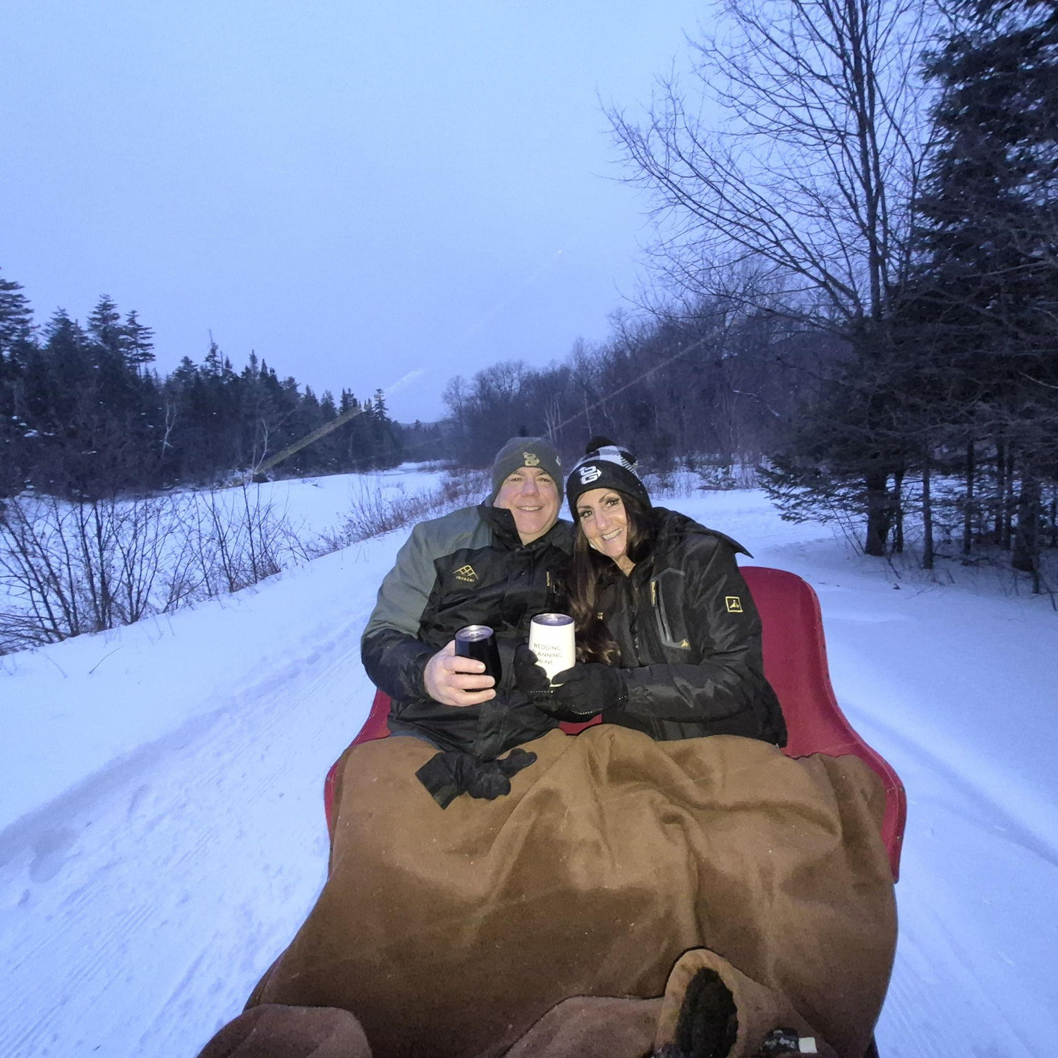Sleigh ride at Omni Mount Washington