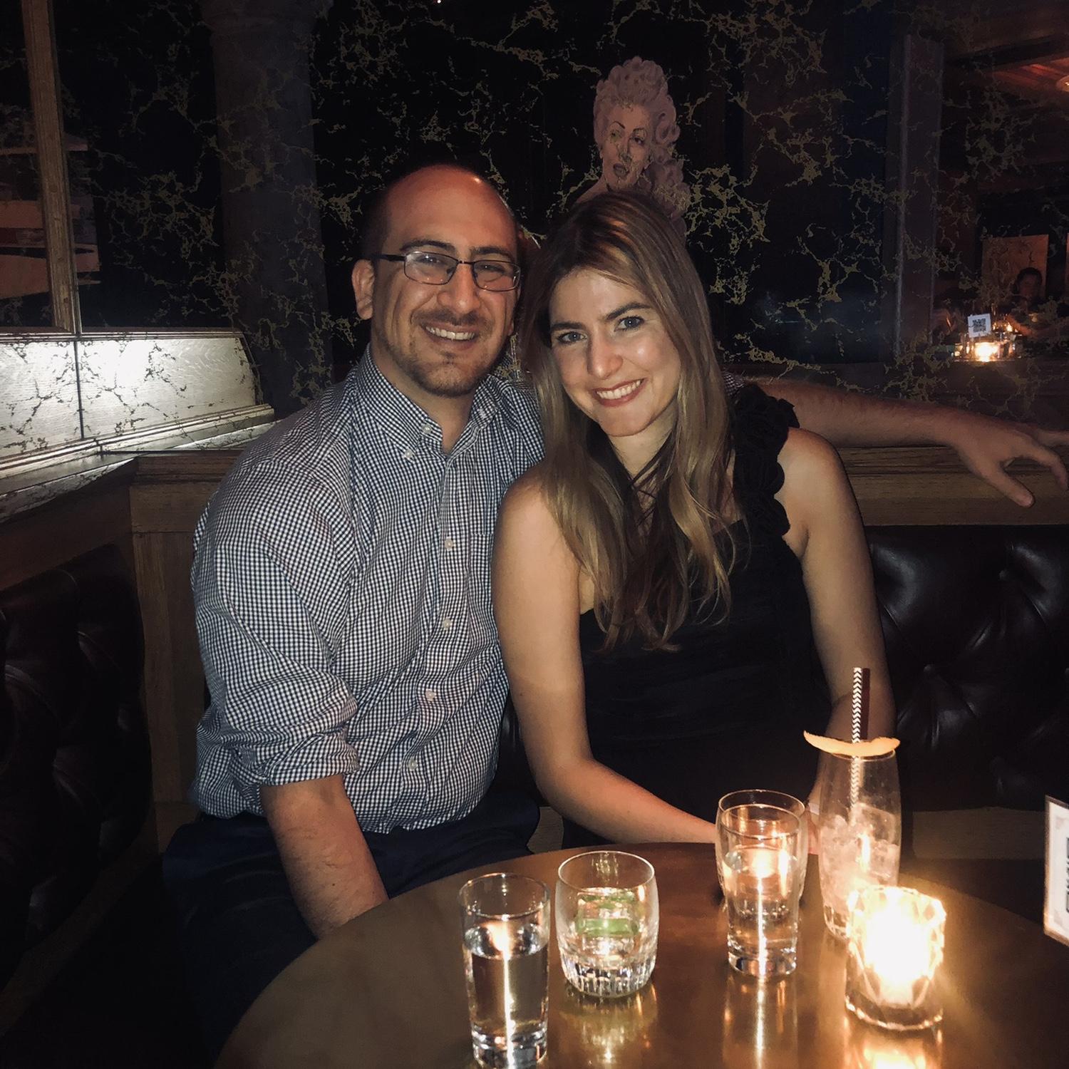 At Del Rey (one of our fave spots)