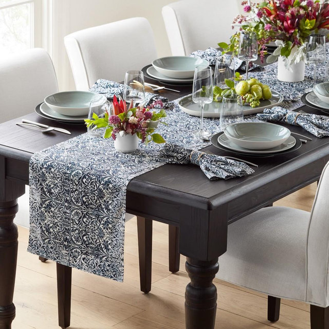 Williams Sonoma x Morris & Co. Table Runner, Bluebell