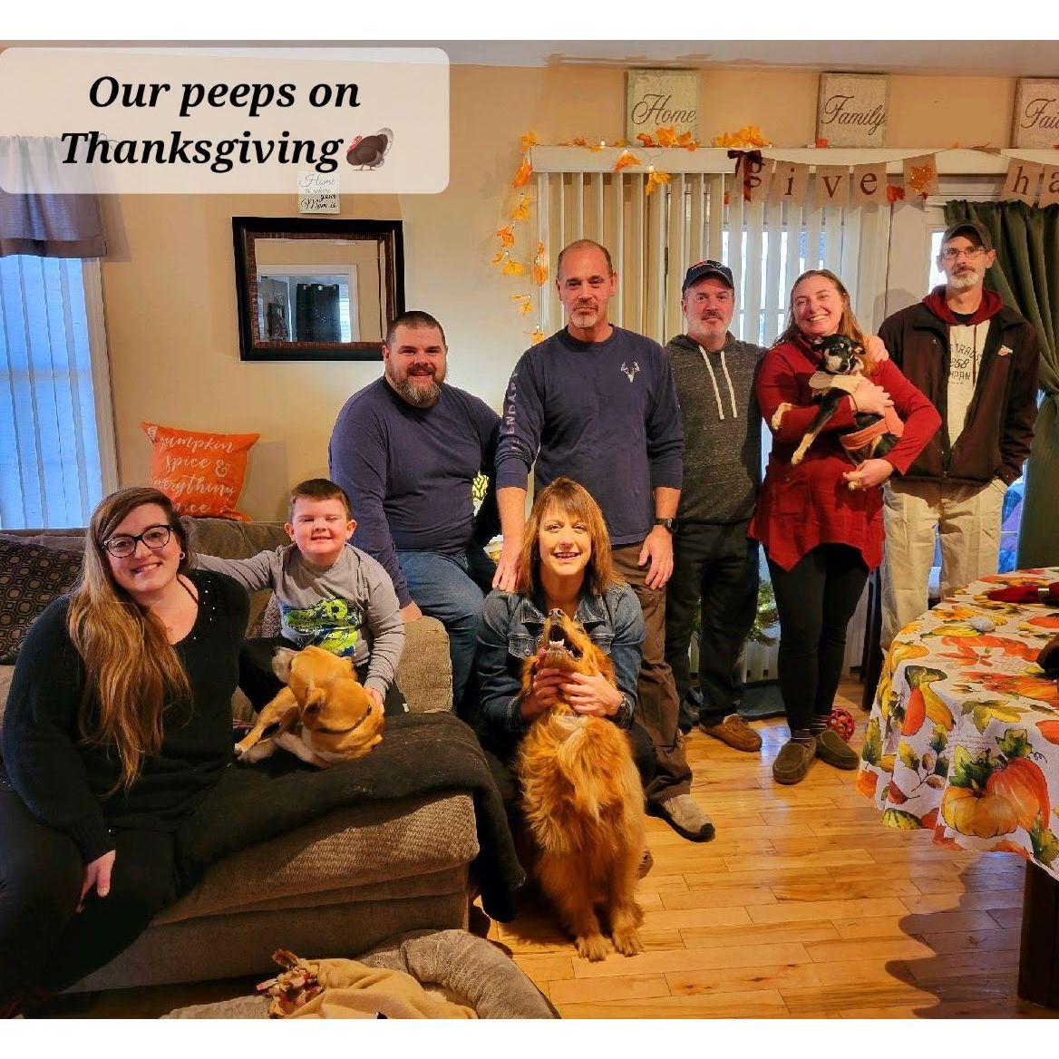 2022 -Our first Thanksgiving together with loved ones