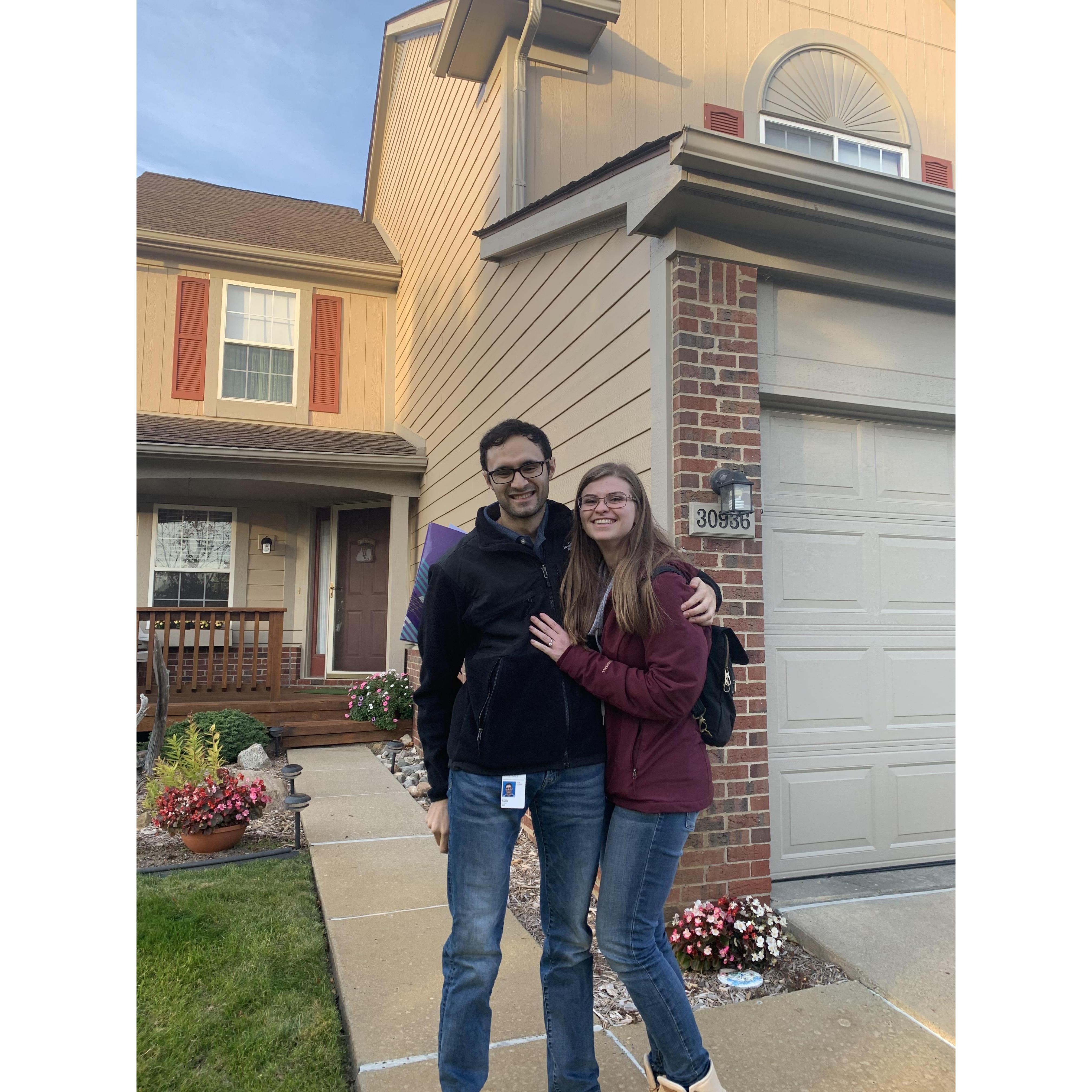 Circa October 2019. The day we put in the offer on our first home!