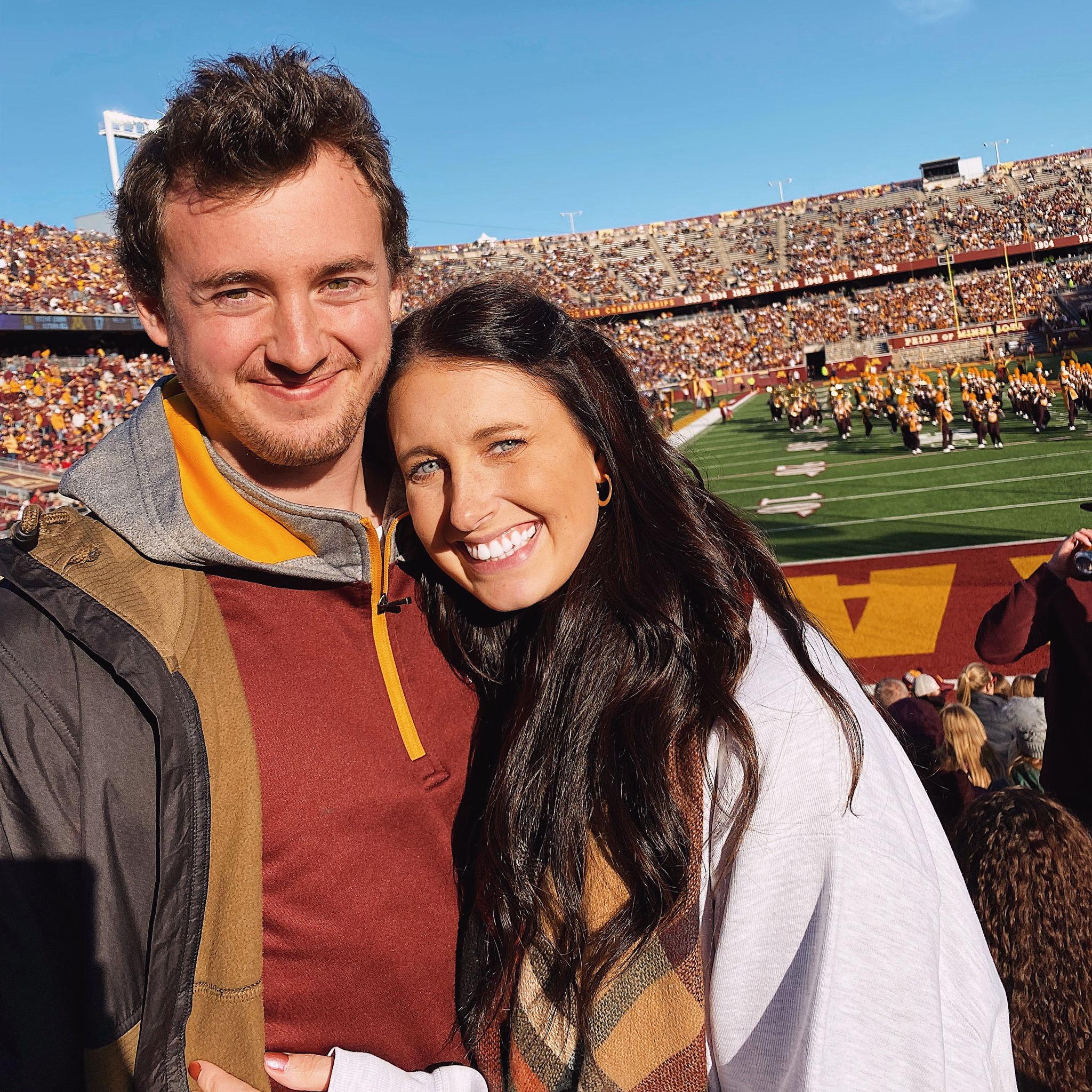 First football game together!