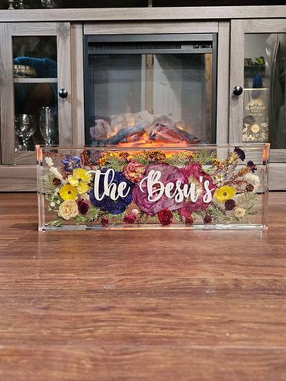 6" x 15" Mantle Bouquet Block