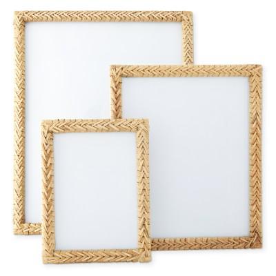Biscayne Rattan Gallery Frame