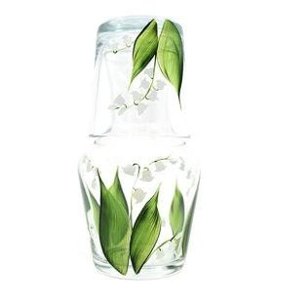 Lily Of The Valley Carafe And Tumbler