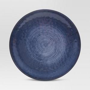Melamine Dinner Plate 10.5" Metallic Blue - Threshold™