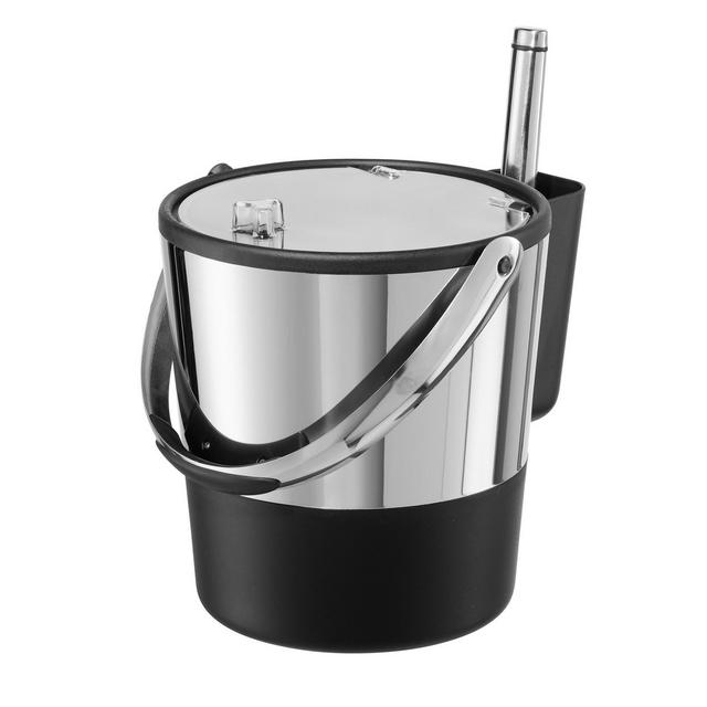 Oggi 3.8 Litre Ice Bucket with Flip Top Lid and Ice Scoop