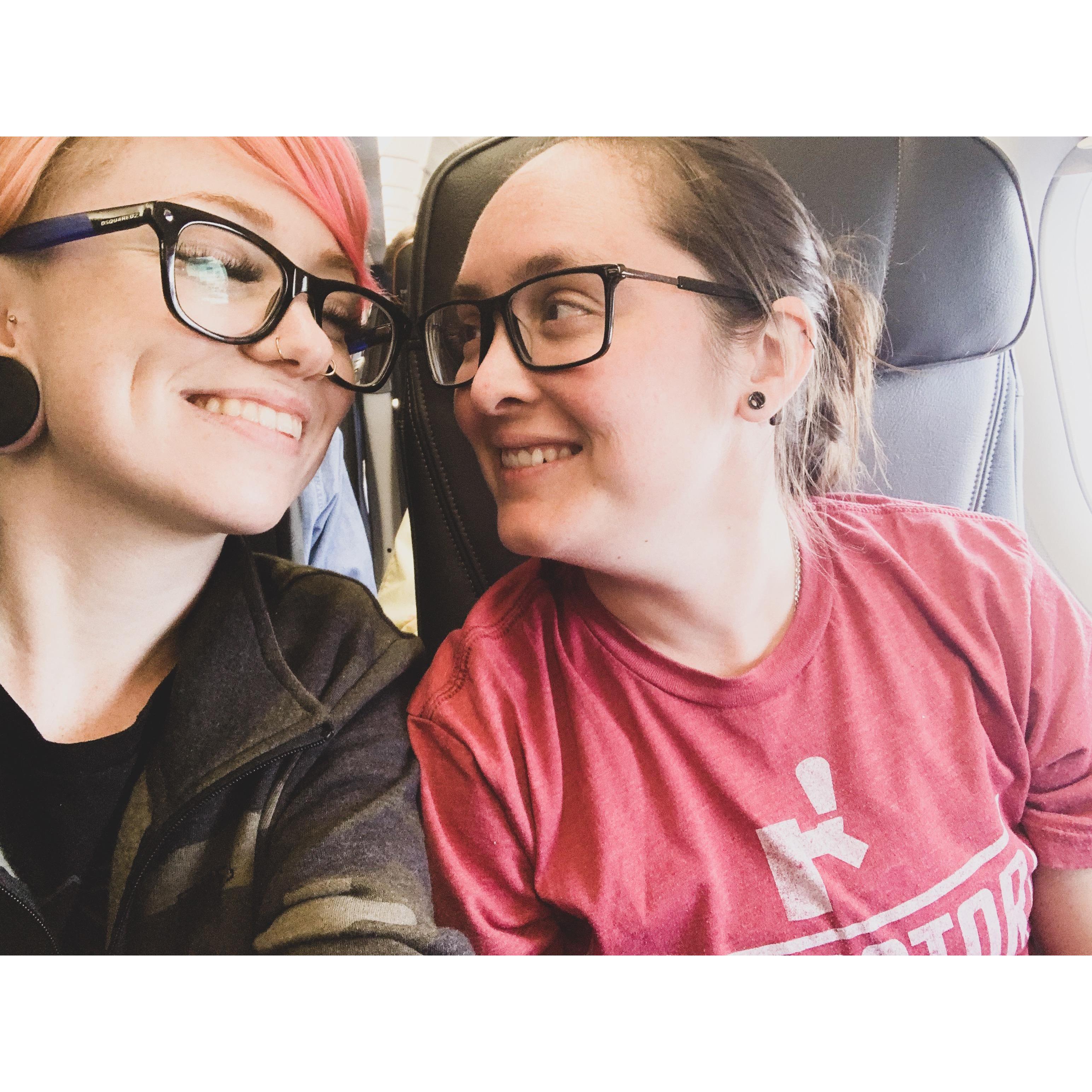 Heading back to CA from MA! (2019)