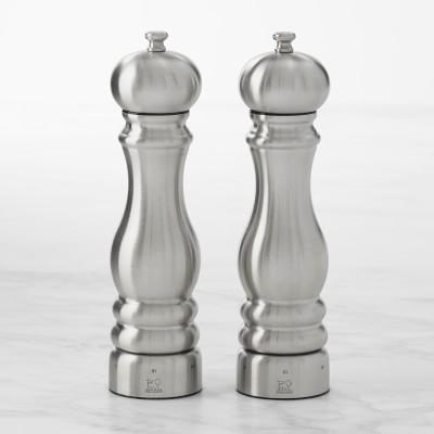 Peugeot Paris Chef Salt & Pepper Mills, Stainless-Steel