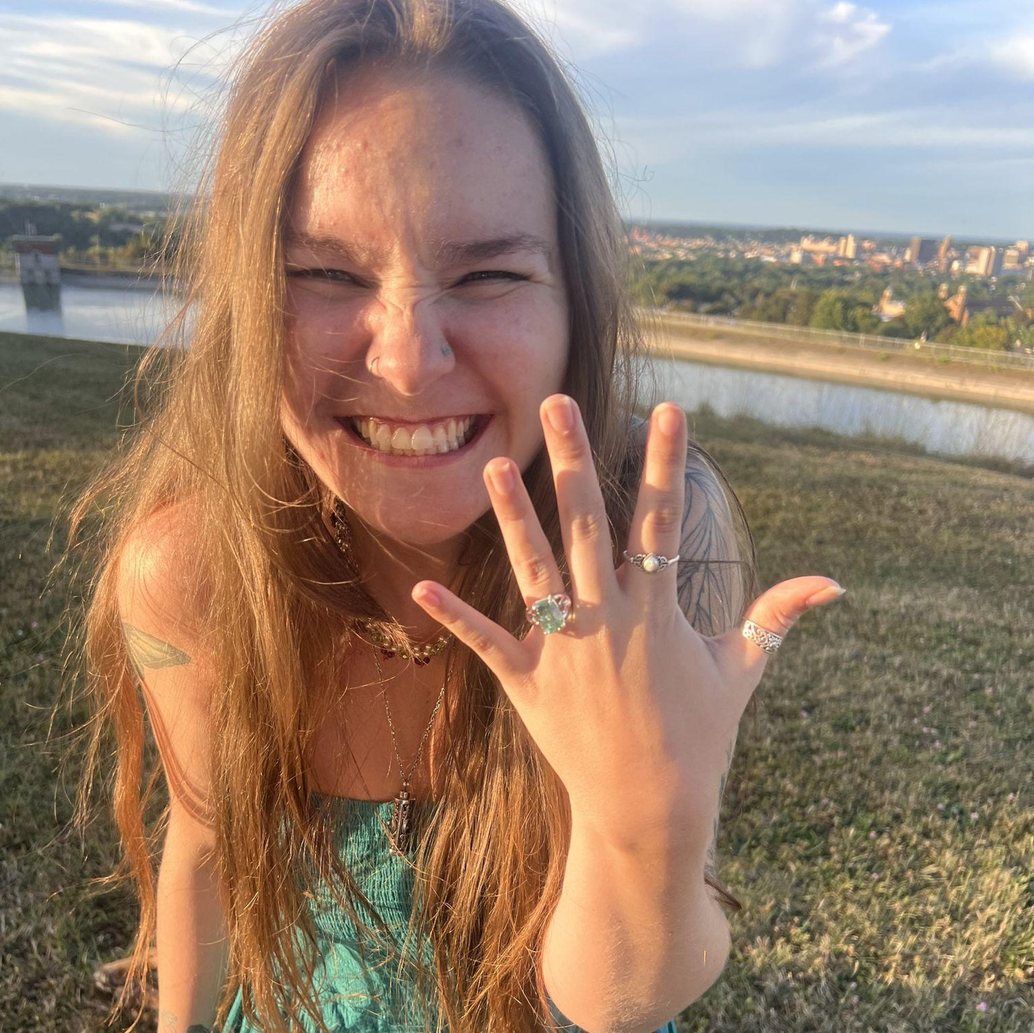 August 18, 2025: Pure excitement to become James's wifey!