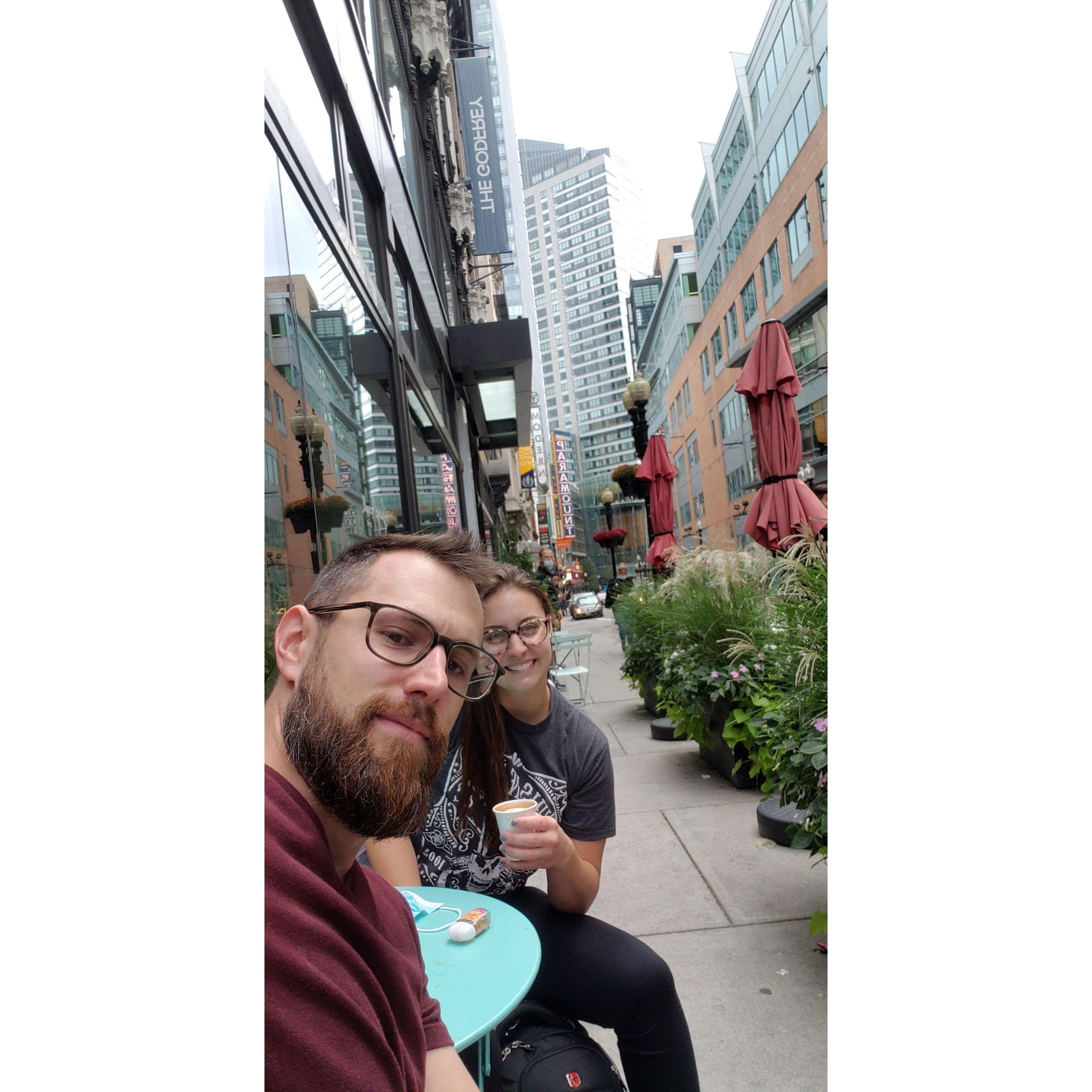 Trying a cappuccino, forgot to tell them sweetened... 0/10