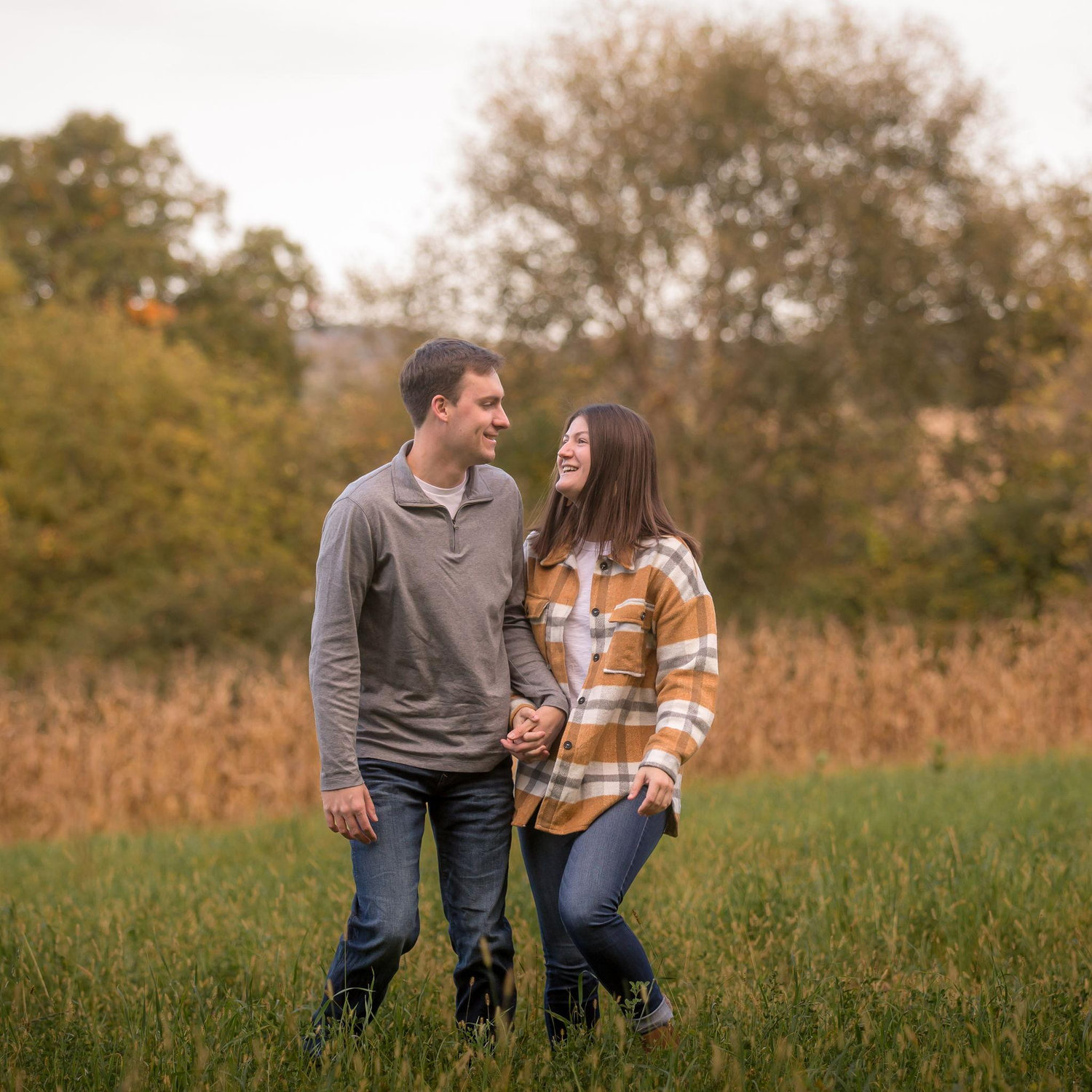 Jordan gifted Madeline a couple's photo session for her birthday that year! One of Madeline's favorite pictures of them!
