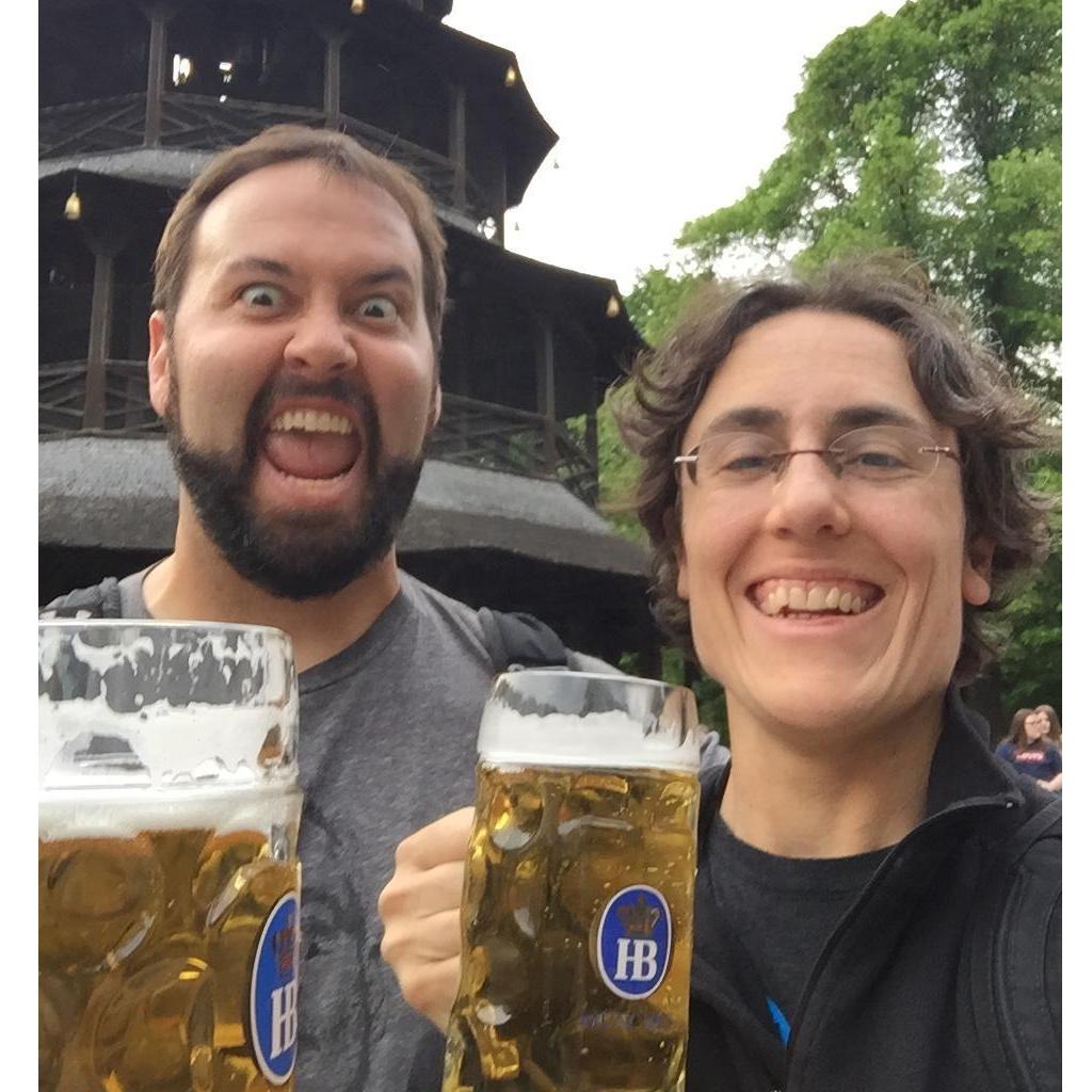 Chinesicher Turm beer garden in Munich, 2017.