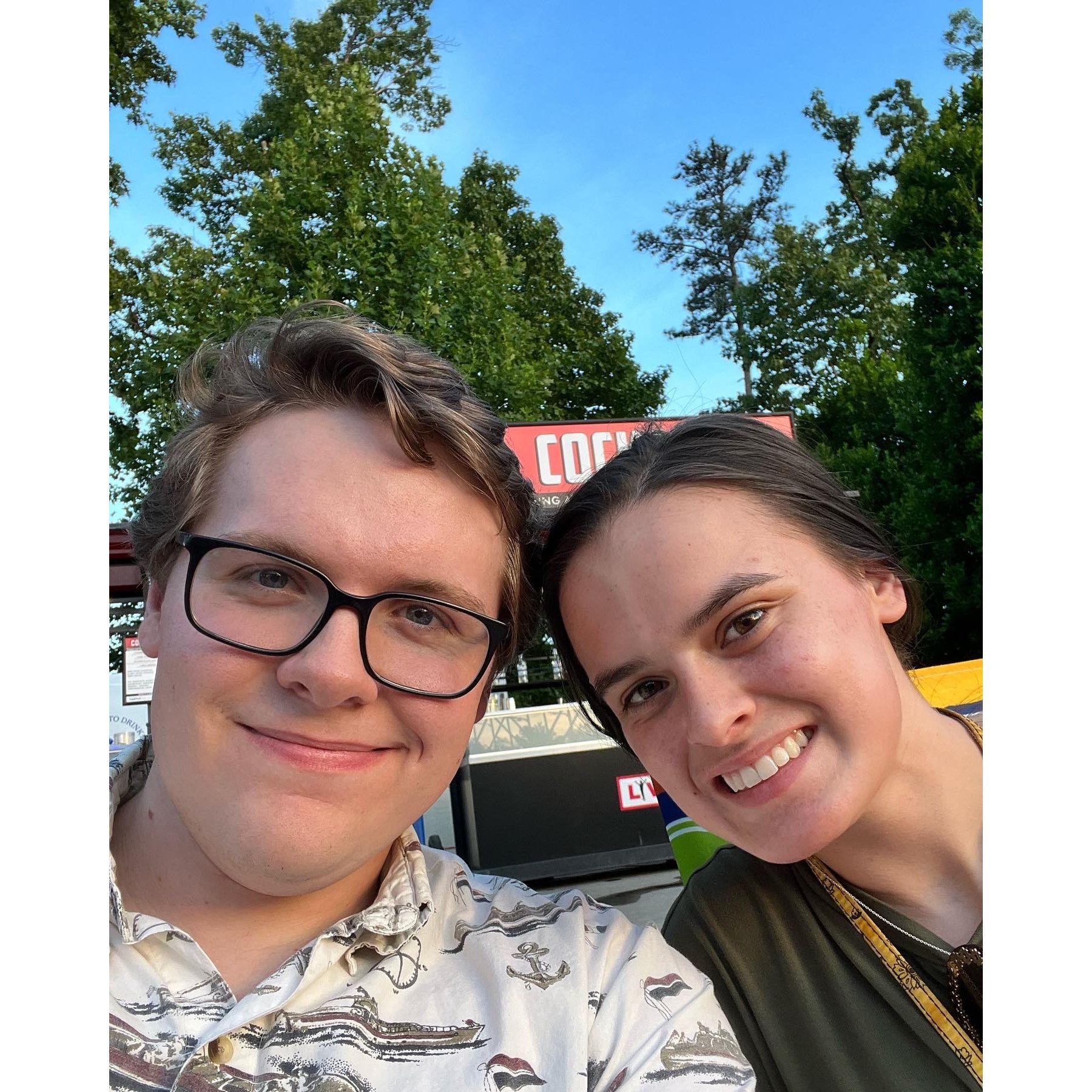 Katie Beth and I in Atlanta for a Tears for Fears concert