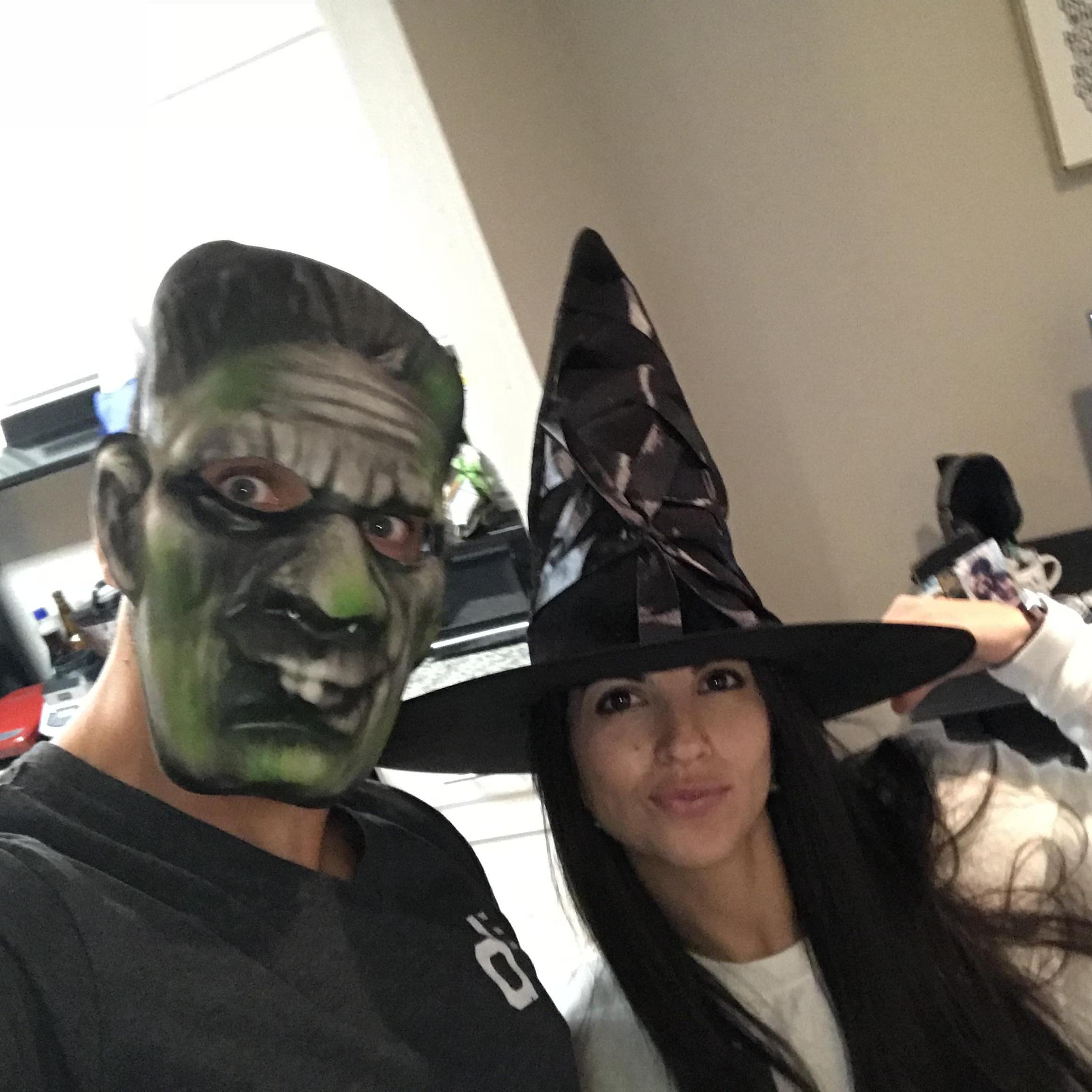 Our first Halloween, October 2017