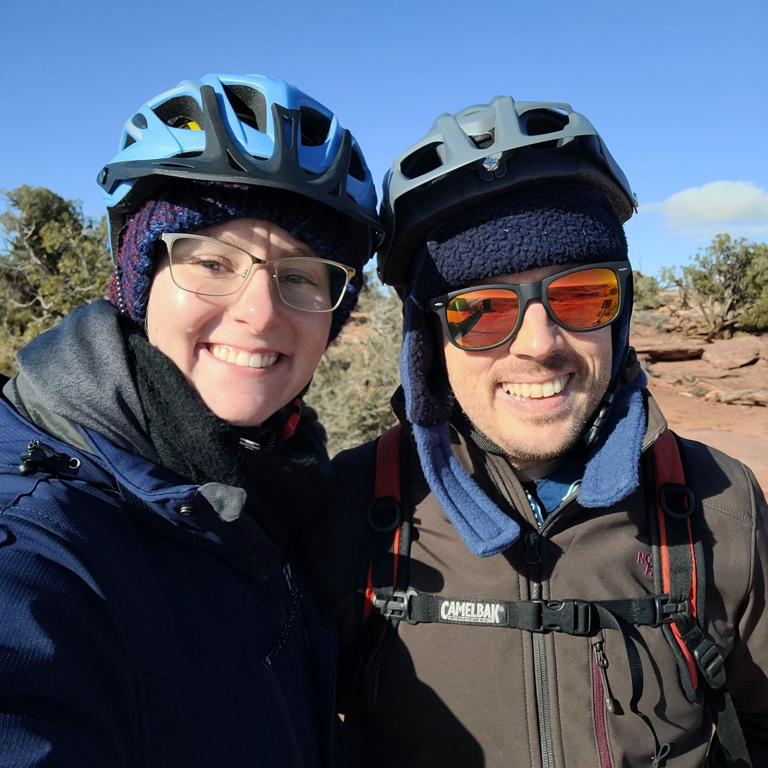 Biking at Dead Horse Point State Park