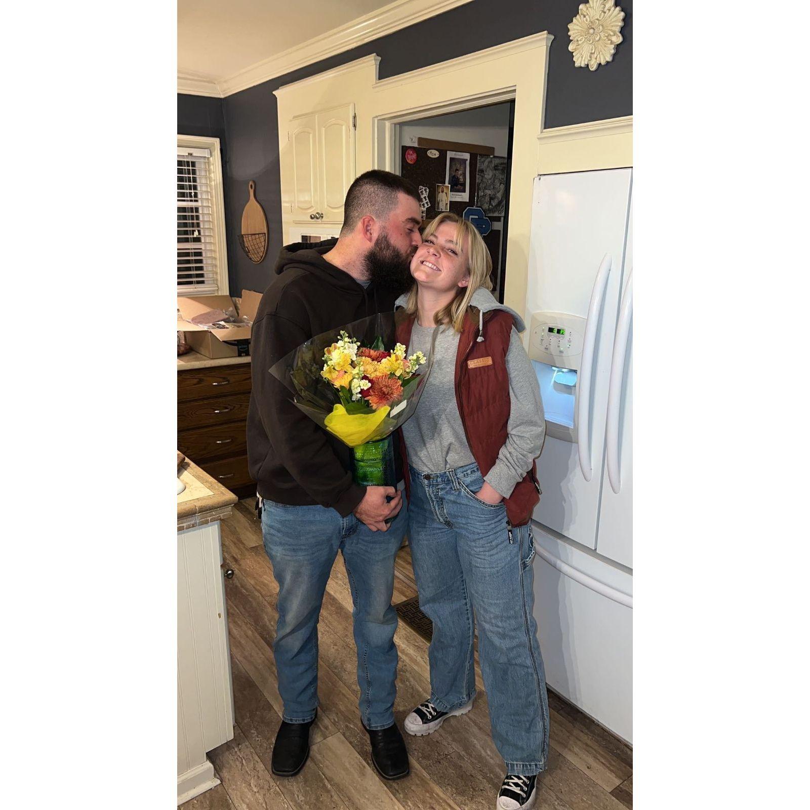It's official... boyfriend and girlfriend!