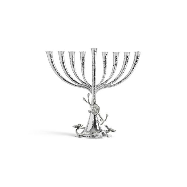 Michael Aram White Orchid Menorah