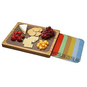 Seville Classics Cutting Board with Mats