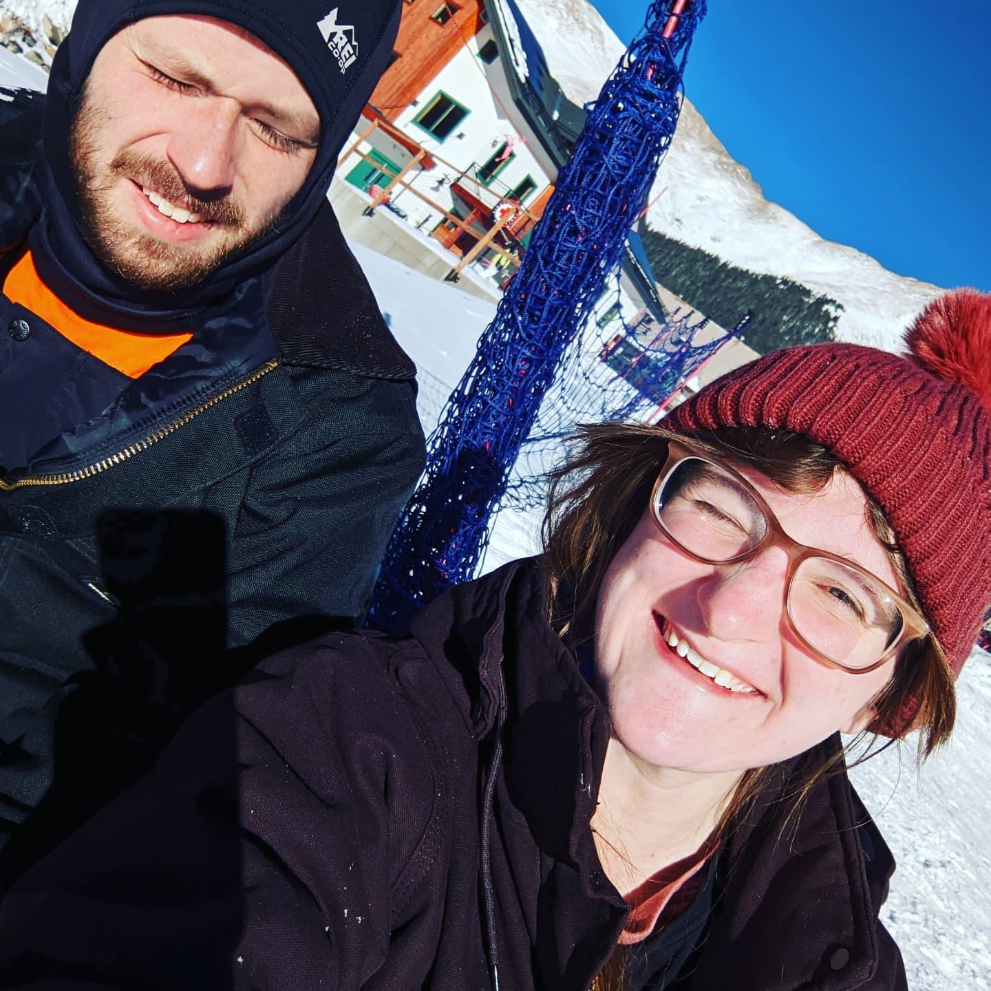 Our first time skiing in Colorado December 2021
