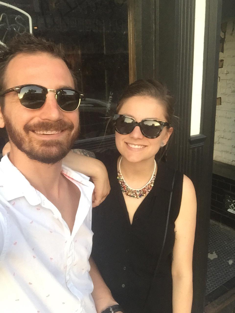 Chicago 2018 - food tasting in Chicago for the wedding.