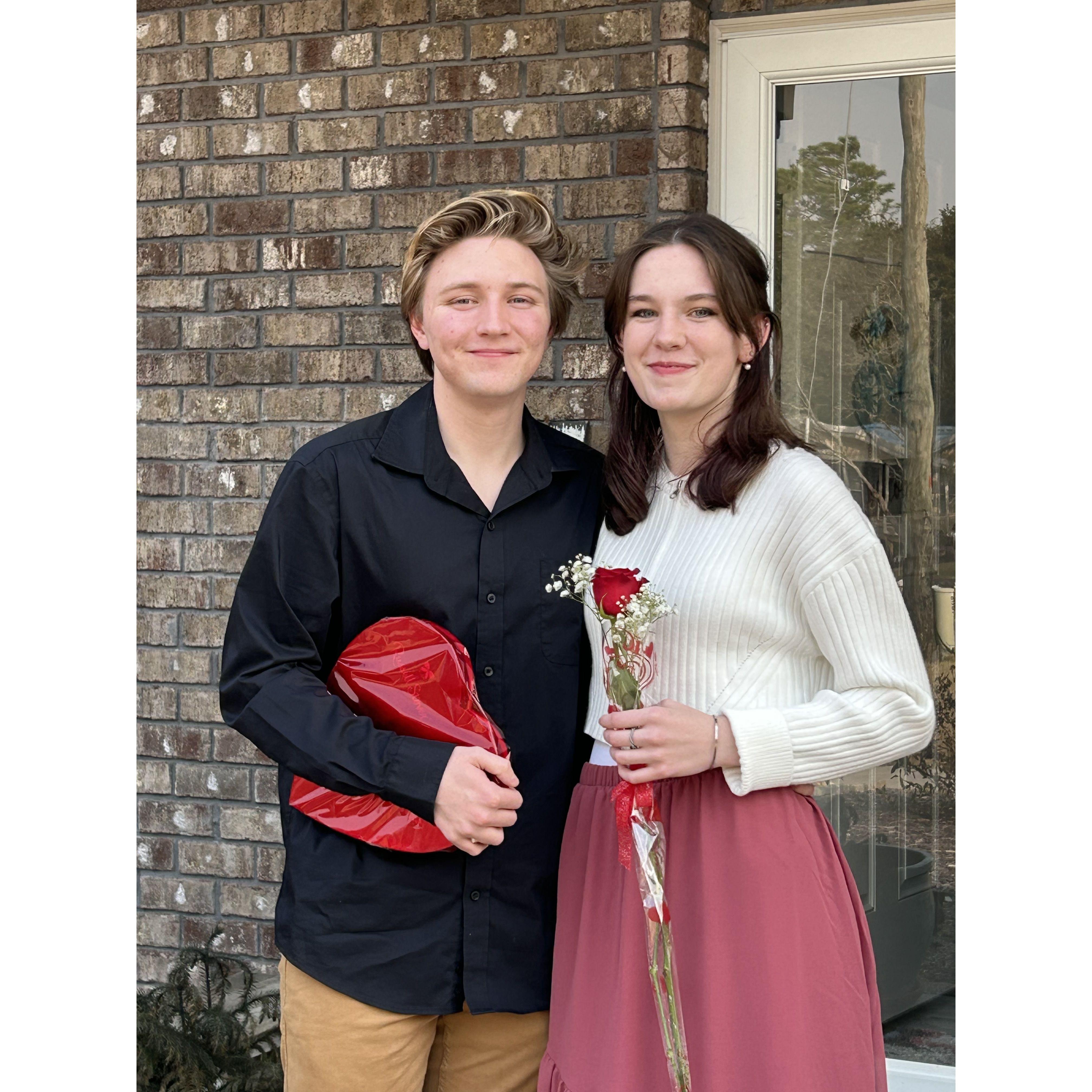 Our first Valentine's