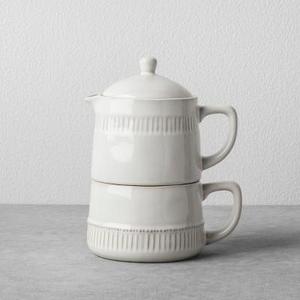 Coffee Pot & Mug Set Cream - Hearth & Hand™ with Magnolia