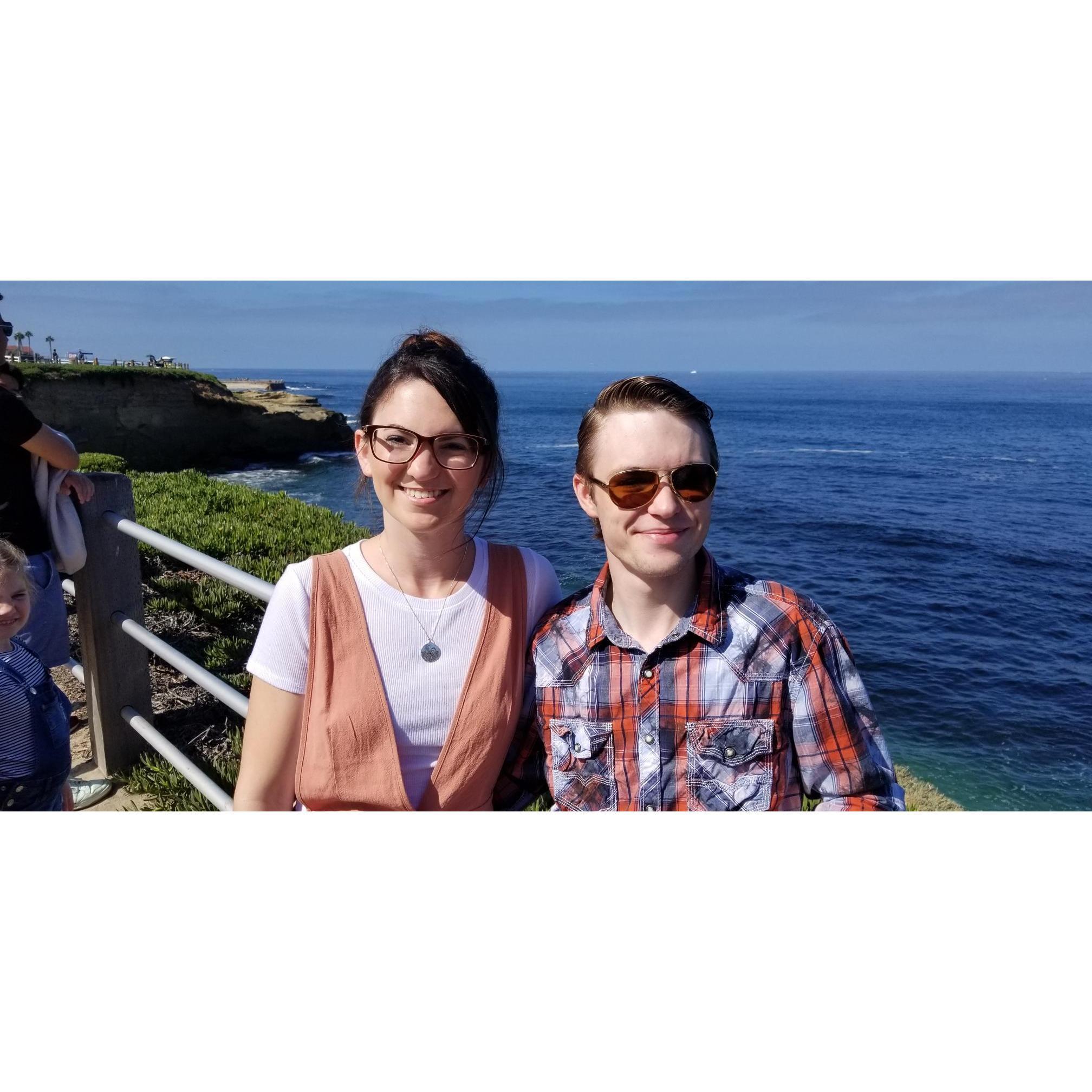 At La Jolla in San Diego, CA.