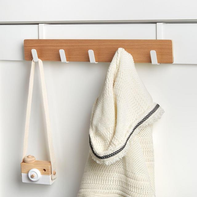 Yamazaki Ply Over-The-Door Hook Rack