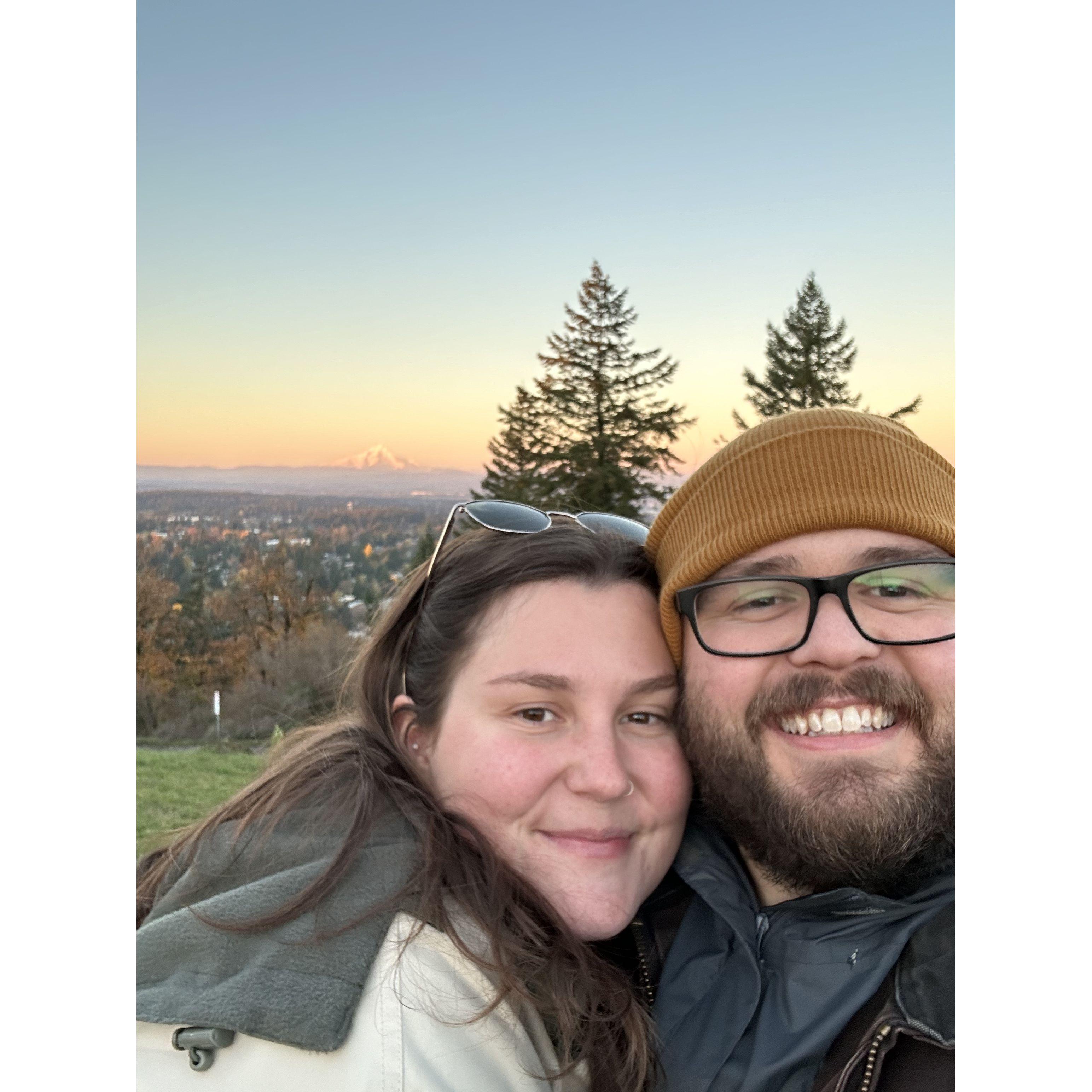 One of our favorite parts of life in Portland is seeing our friend, Mt. Hood!