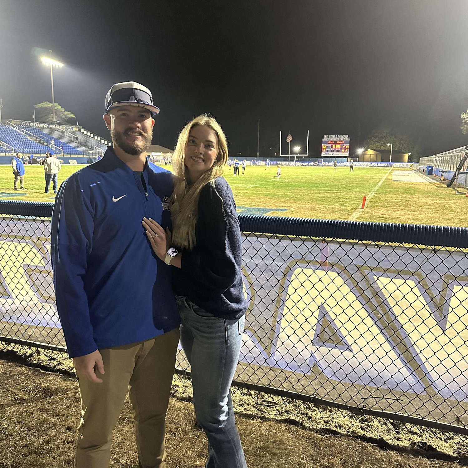 Absolutely loved watching Jake coach his high school football team this year! Go Blue Lions! Sep 2025!