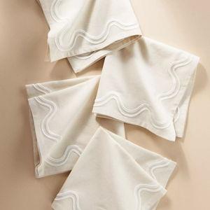 Madeline Embroidered Napkins, Set of 4