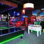 Resort Game Room, Bowling Alley, Bars, Pools, Disco, & Entertainment