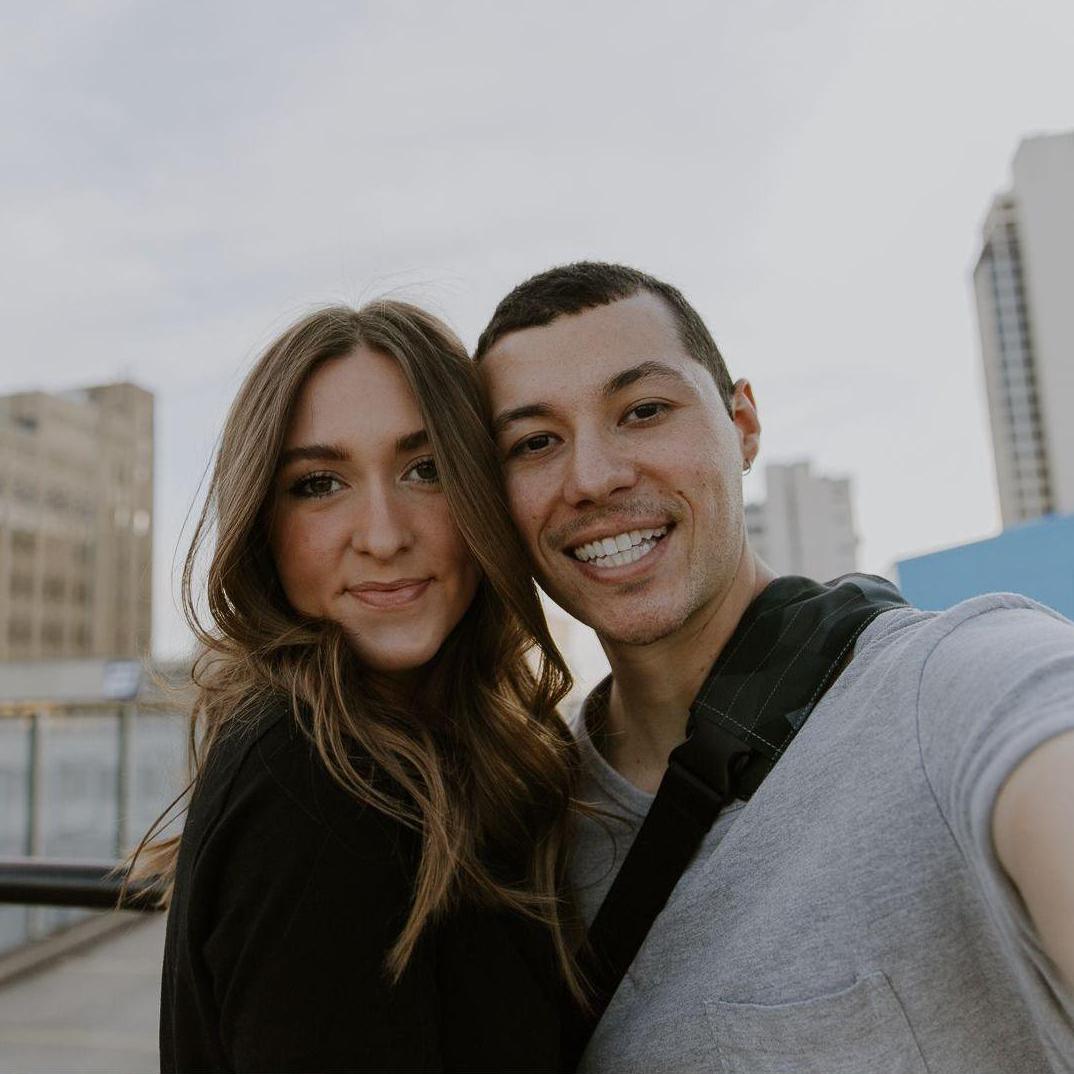 During Lexi's grad photoshoot.