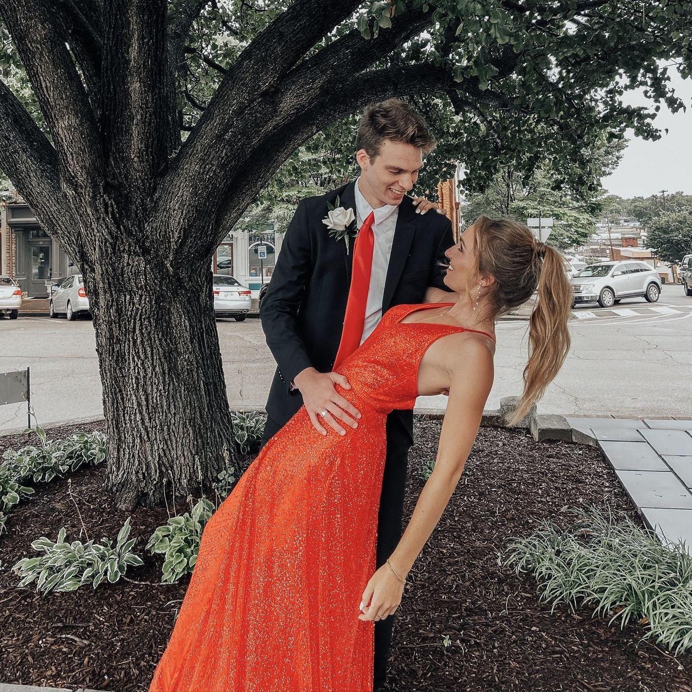 Senior prom for Rachael's high school!
