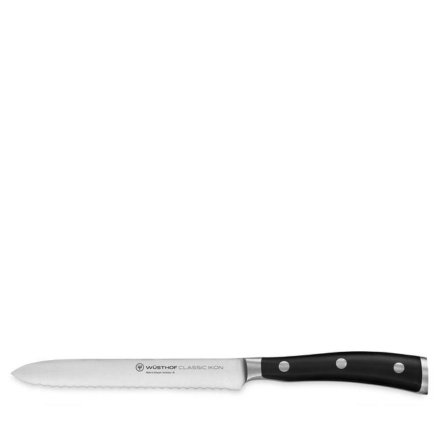 Wusthof Classic Ikon 5" Serrated Utility Knife