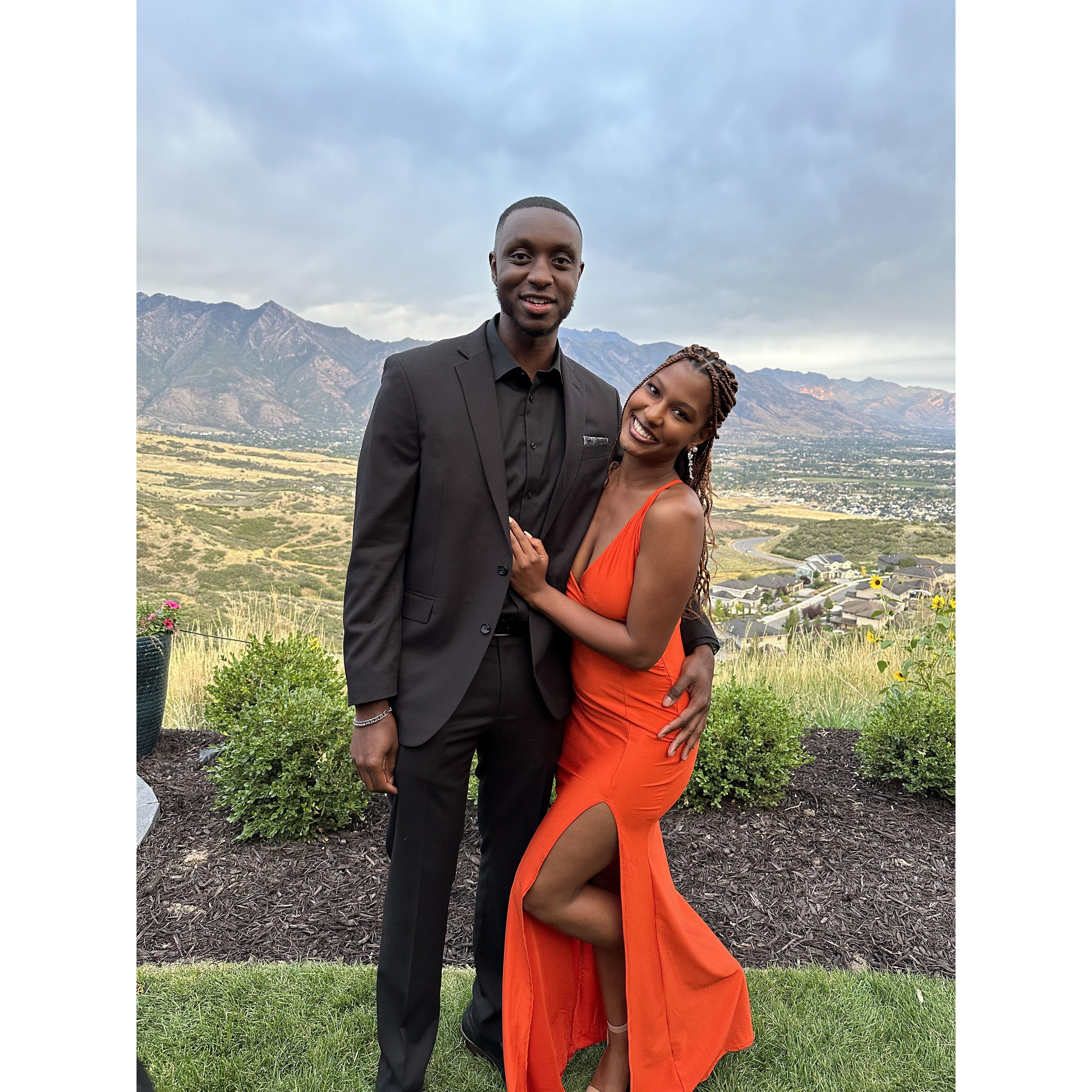 Celebrating Sid and Emily's wedding in Utah