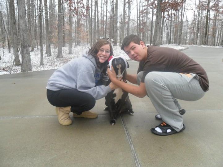 Megan, Feebee, Andrew (around 16)