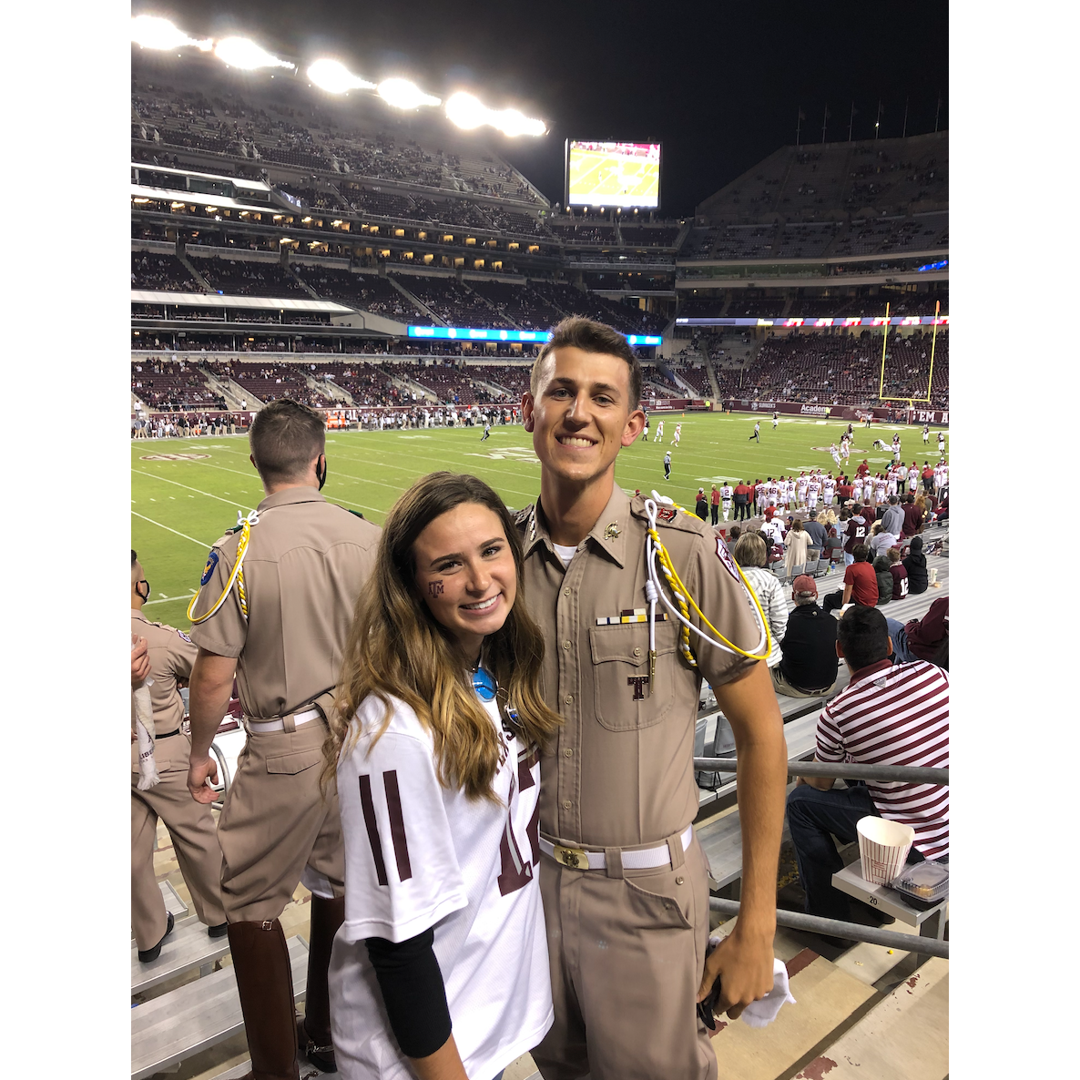 Our first picture together. October 31st, 2020.