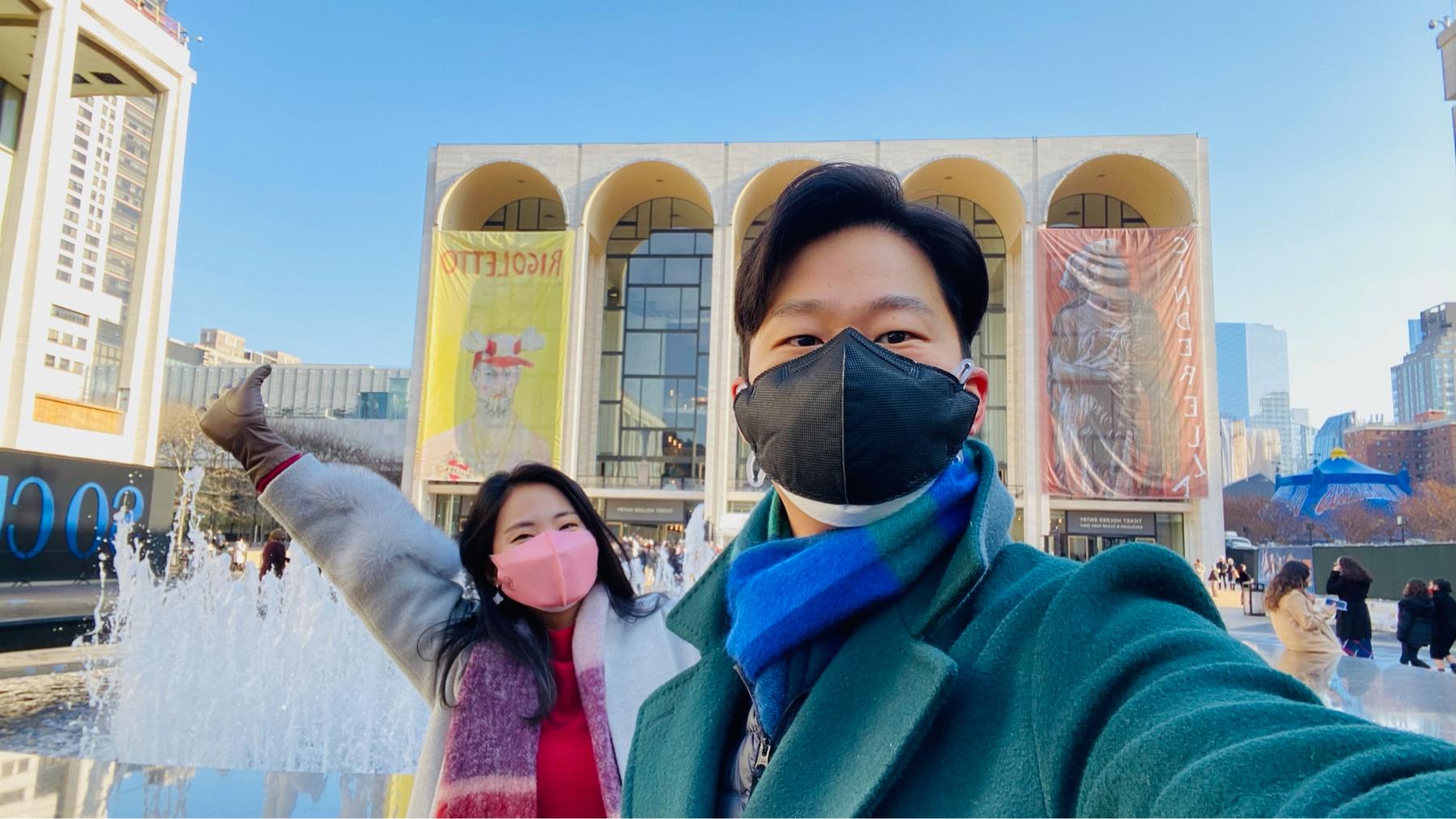 Kiyong's first time at the Met!