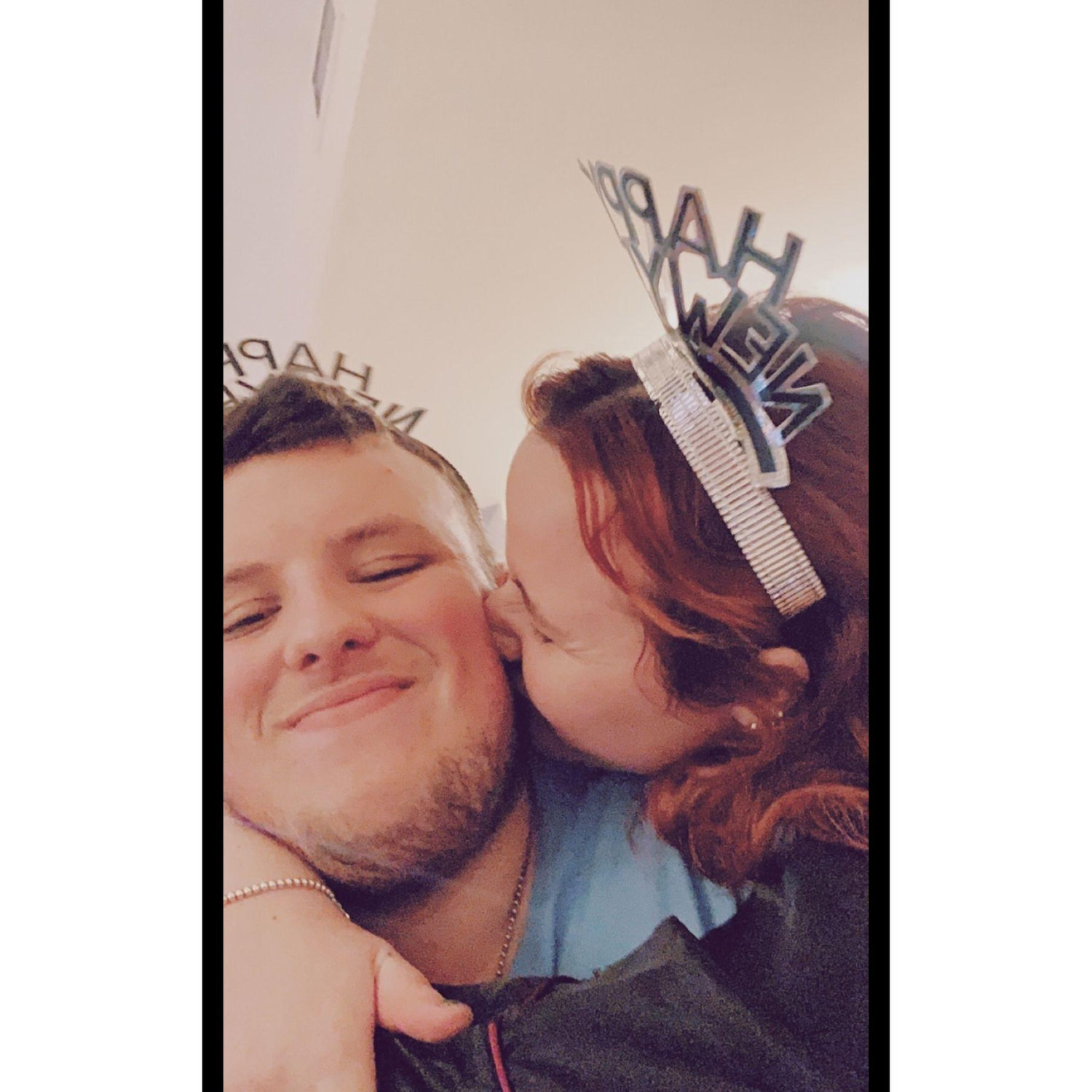 Our favorite holiday to spend together is NYE! Holidays are hard because we both want to be with our families but we have never missed a NYE together.