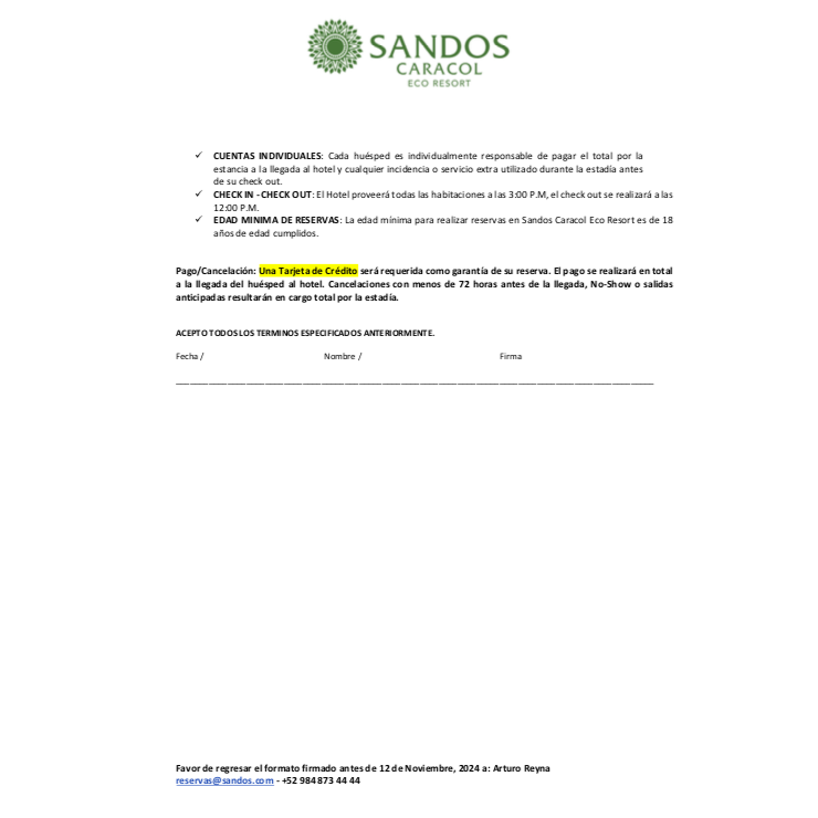 Formato de reservación parte 2