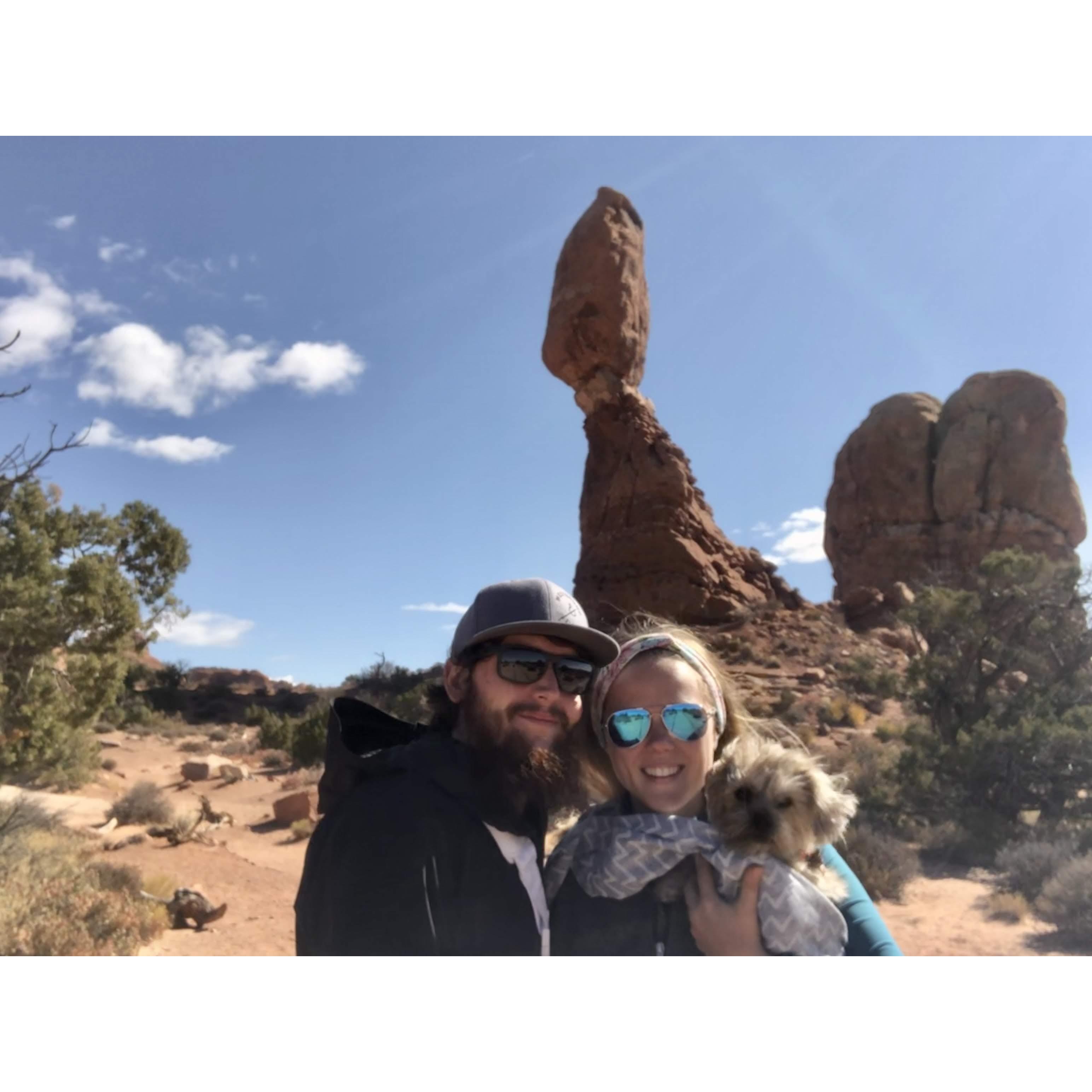 Arches in Moab